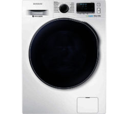 SAMSUNG  ecobubble WD80J6410AW/EU Washer Dryer - White